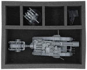 FS100A011 Feldherr foam tray for Solar Auxilia - 5 compartments