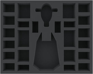 FSJU050BO 50 mm full-size foam tray for Star Wars X-WING Decimator, Slave 1 and Tie Fighter