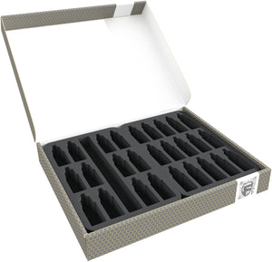 Feldherr Storage Box FSLB040 for model color bottles + paintbrushes