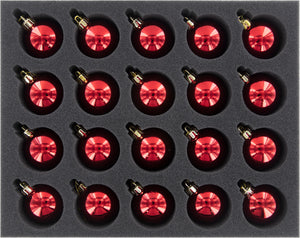 Feldherr Storage Box FSLB150 for 40 Christmas baubles diameter 50 mm