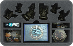 Feldherr Storage Box FSLB310 for Warhammer Underworlds: Beastgrave - 8 warbands + Dreadfane warbands + Primal Lair