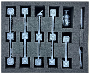 Feldherr Storage Box FSLB310 para Kill Team: Into the Dark - miniaturas + piezas de terreno