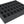 FSMEDS050BO 50 mm Full-Size foam tray with 32 compartments