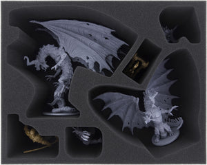 FSMEEC110BO foam tray for Zombicide: Green Horde - Necromantic + Feral Dragon