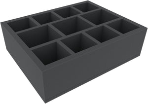 FSMEPS100BO 100 mm Full-Size foam tray with 11 compartments