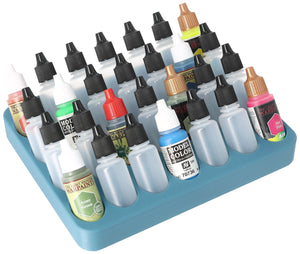Feldherr Paint Racks with 4l Really Useful Box - 49 paint bottles + accessories
