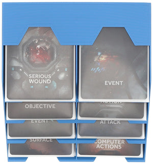 Feldherr card holder for Nemesis - Deck organizer with 8 compartments