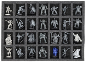 Feldherr Eurobox 40 x 30 cm Set for Tabletop Miniatures - 56 Compartments