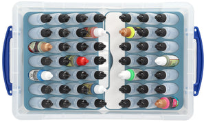 Feldherr Paint Racks with 4l Really Useful Box - 49 paint bottles + accessories