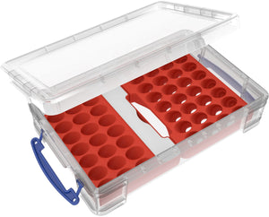 Feldherr Paint Racks with 4l Really Useful Box - 49 paint bottles + accessories