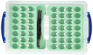 Feldherr Paint Racks with 4l Really Useful Box - 49 paint bottles + accessories