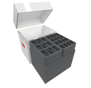 Feldherr GENERAL 370 bolsa con Storage Boxes FSLB310 + FSLB040 para sobremesa miniaturas a escala 1:72 (20 mm)