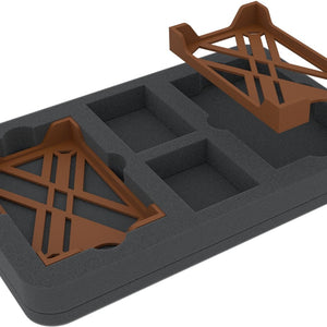 Feldherr Half-Size foam set for Star Wars: Armada - ship cards