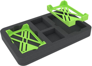 Feldherr Half-Size foam set for Star Wars: Armada - ship cards