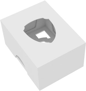 Feldherr plastic card holder + lid for game cards in Standard Card Game Size - 150 cards - 1 tray