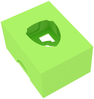 Feldherr plastic card holder + lid for game cards in Standard Card Game Size - 150 cards - 1 tray