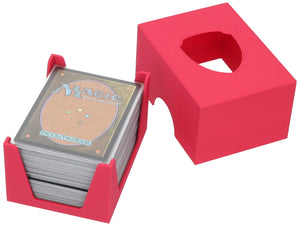 Feldherr plastic card holder + lid for game cards in Standard Card Game Size - 150 cards - 1 tray