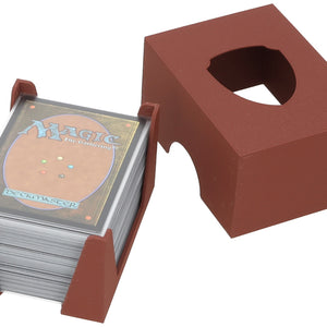 Feldherr plastic card holder + lid for game cards in Standard Card Game Size - 150 cards - 1 tray