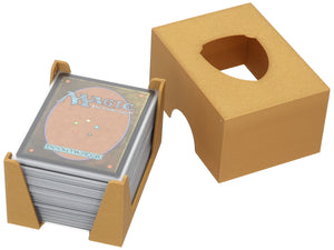 Feldherr plastic card holder + lid for game cards in Standard Card Game Size - 150 cards - 1 tray