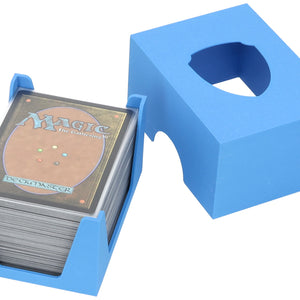 Feldherr plastic card holder + lid for game cards in Standard Card Game Size - 150 cards - 1 tray