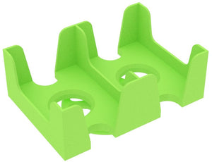 Feldherr card holder rotatable for game cards in Standard Card Game Size - 2 compartments