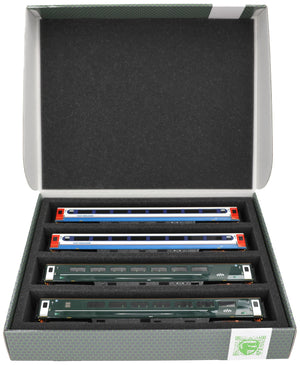 Feldherr Storage Box FSLB055 for model railway locomotives wagons and vehicles 4 slots for 00 gauge horizontal