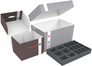 Juego de cajas de almacenamiento Feldherr DSLB310 + FSLB250 para Zombicide: White Death - Avalanche Pledge