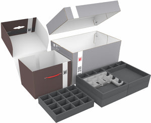 Juego de cajas de almacenamiento Feldherr DSLB310 + FSLB250 para Zombicide: White Death - Avalanche Pledge