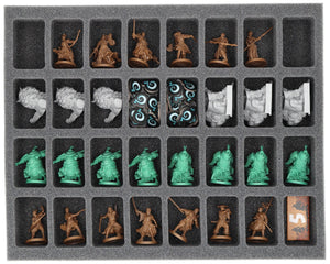 Juego de cajas de almacenamiento Feldherr DSLB310 + FSLB250 para Zombicide: White Death - Avalanche Pledge