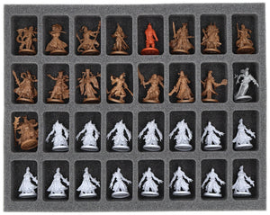 Juego de cajas de almacenamiento Feldherr DSLB310 + FSLB250 para Zombicide: White Death - Avalanche Pledge