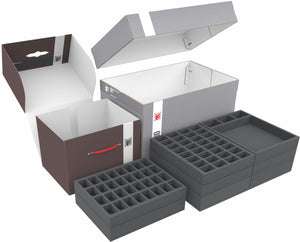 Juego de cajas de almacenamiento Feldherr DSLB310 + FSLB250 para Zombicide: White Death - Avalanche Pledge