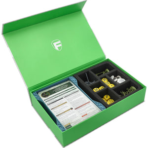 Feldherr Magnetic Box green for Warhammer Age of Sigmar: Warscroll Cards (large) + Miniatures + Accessories