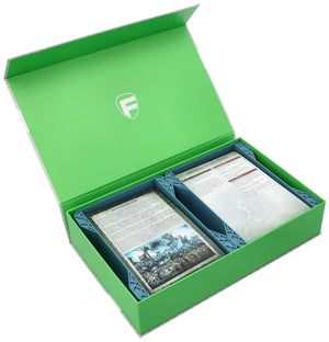 Feldherr Magnetic Box green for Warhammer Age of Sigmar: Warscroll Cards (large)