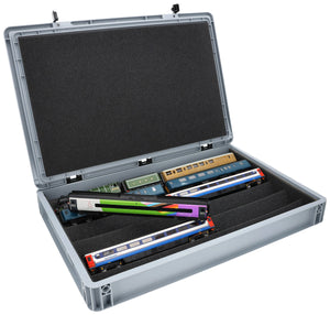 Euro Box with Zugliege - 5 compartments for 00 Gauge - for model railway locomotives, wagons and vehicles