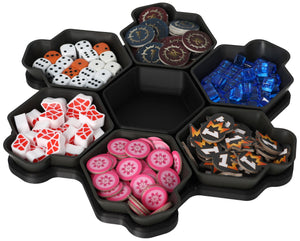 Feldherr SHELL token trays turntable 6+1