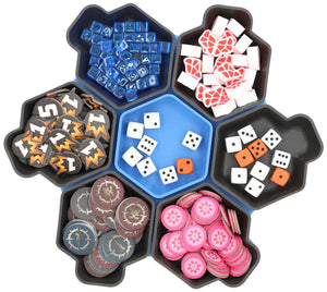 Feldherr SHELL token trays turntable 6+1