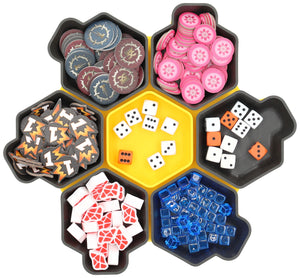 Feldherr SHELL token trays turntable 6+1