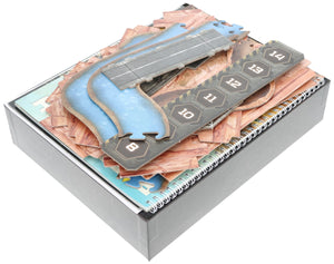 Feldherr Foam Set + Organizer Insert for BattleTech: Aces - Scouring Sands - Board Game Box