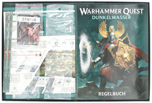 Feldherr Juego de Espuma + Organizador para Warhammer Quest: Darkwater - Caja del Juego Básico