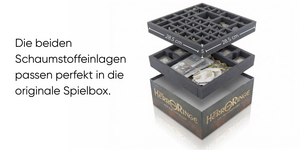 Juego de espuma Feldherr para El Señor de los Anillos: Viajes por la Tierra Media - caja de juegos de mesa