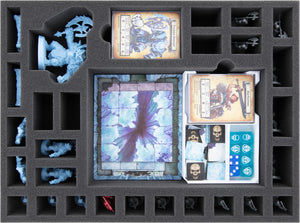 Feldherr espuma Set + Organizer Insert para HeroQuest (2021) Juego Básico + 4 Expansiones - caja del juego básico