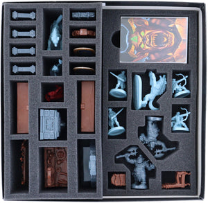 Feldherr foam Bundle for HeroQuest (2021) Mythic Box + 4 expansions - in original board game boxes