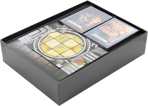 Feldherr espuma y Organizer Insert Bundle para HeroQuest (2021) juego principal + 5 expansiones - en caja del juego de mesaes originales