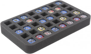 HS030DE01 half-size foam tray for 40 Star Wars Destiny dice
