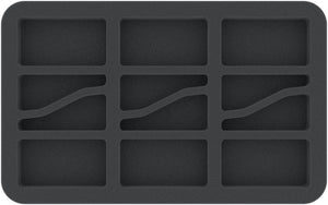 HS035A016 35 mm foam tray for miniatures in scale 1:72 (20 mm) – 12 compartments