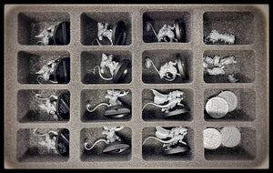 HS045A012 Feldherr foam tray for Blood Bowl: The Skavenblight Scramblers