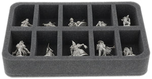 HS050A155 Feldherr foam tray for Kingdom Death: Monster - 10 miniatures