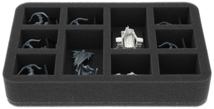 HS050A161 Feldherr foam tray for Tribes of Orcs and Goblins - 10 Compartments