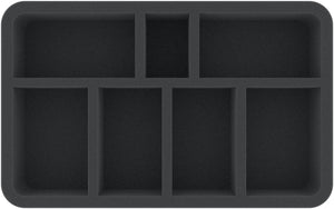 HS055A013 Feldherr foam tray for Kingdom of Bretonnia - 7 compartments