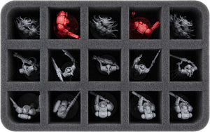 HS060A039 Feldherr foam tray for Space Marines - 15 compartments